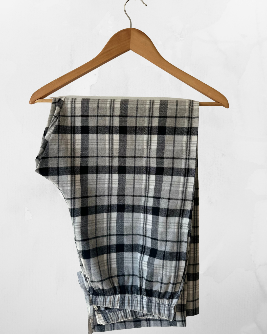 PIJAMA LARGO HOMBRE FRANELA GREY Manga Larga