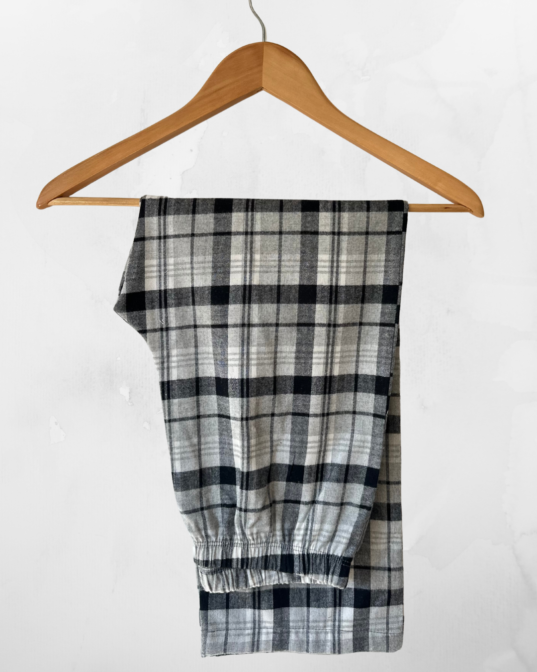 Pijama Largo Niño Franela Grey Manga Larga