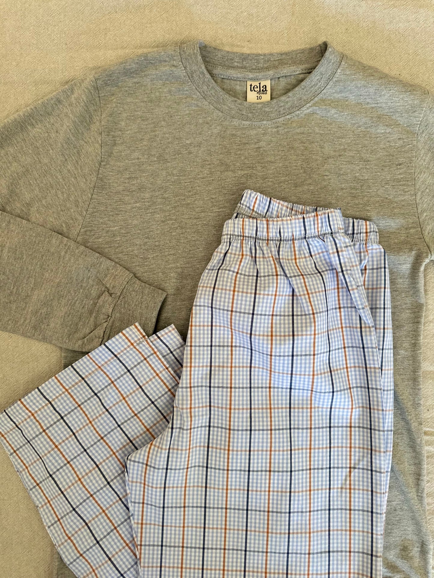 Pijama Largo Talla 10