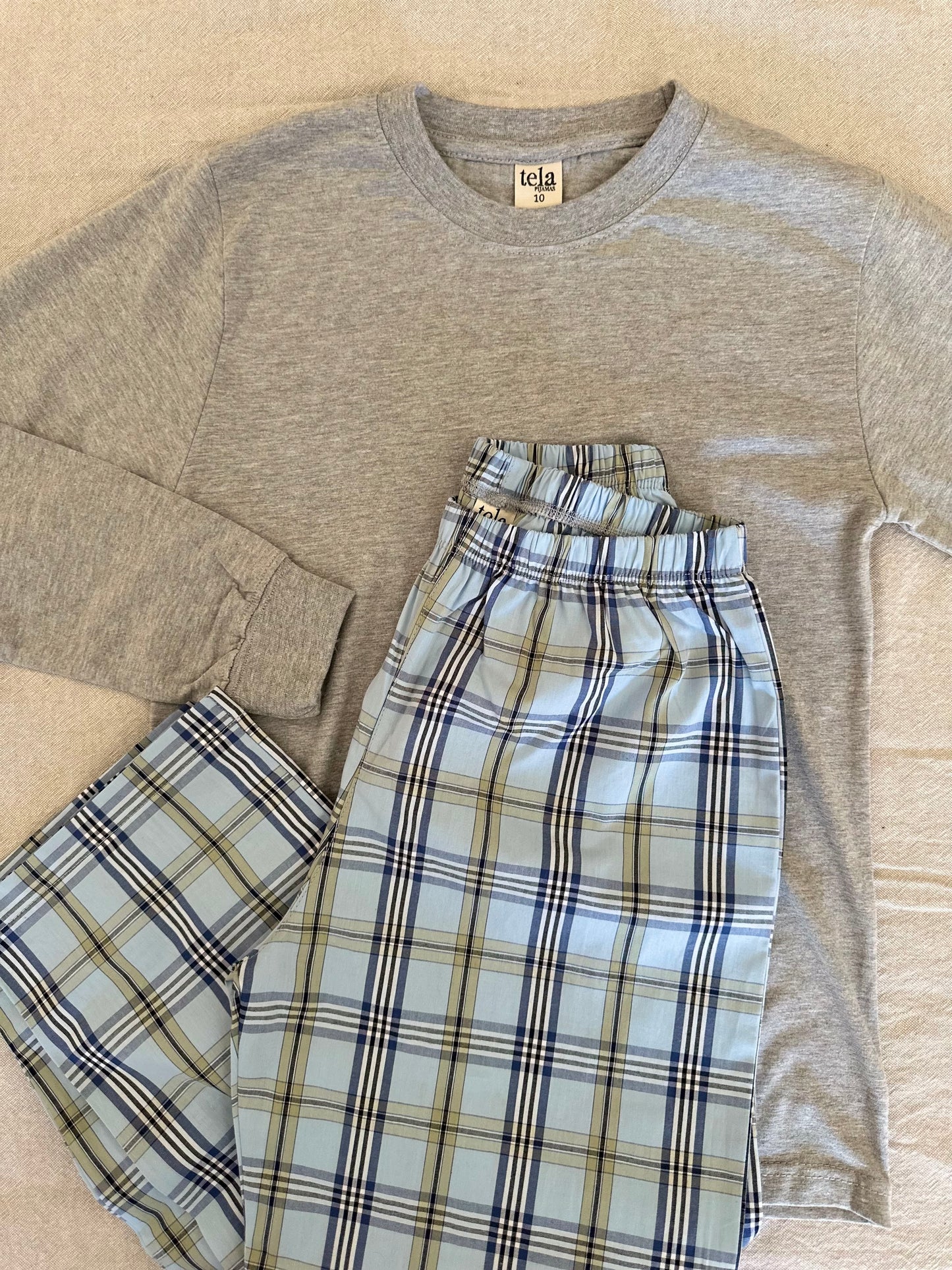 Pijama Largo Talla 10