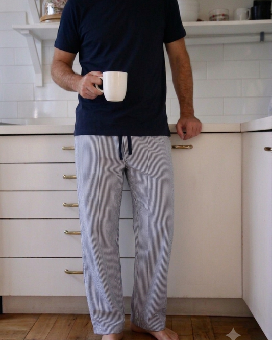 PIJAMA LARGO HOMBRE DEEP Manga Corta