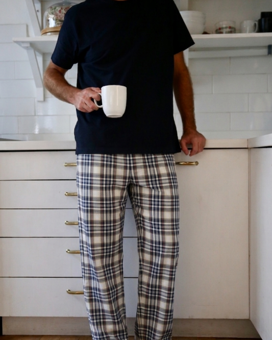 PIJAMA LARGO HOMBRE ROCKY Manga Corta