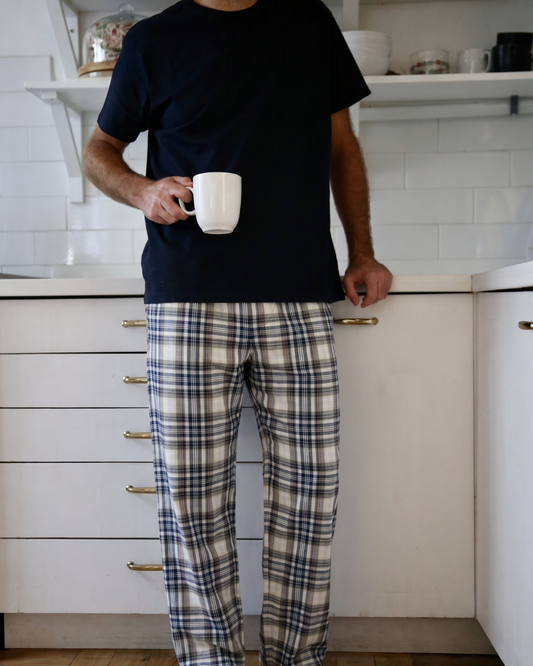 Pijama Largo Hombre Rocky Manga Corta