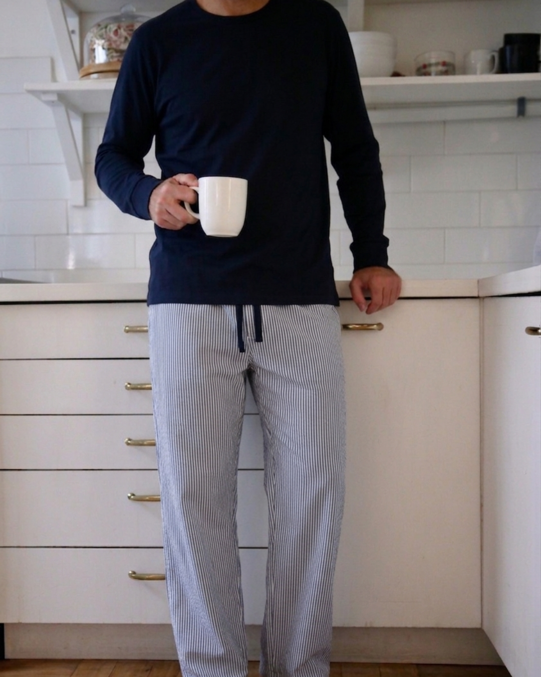 PIJAMA LARGO HOMBRE DEEP Manga Larga