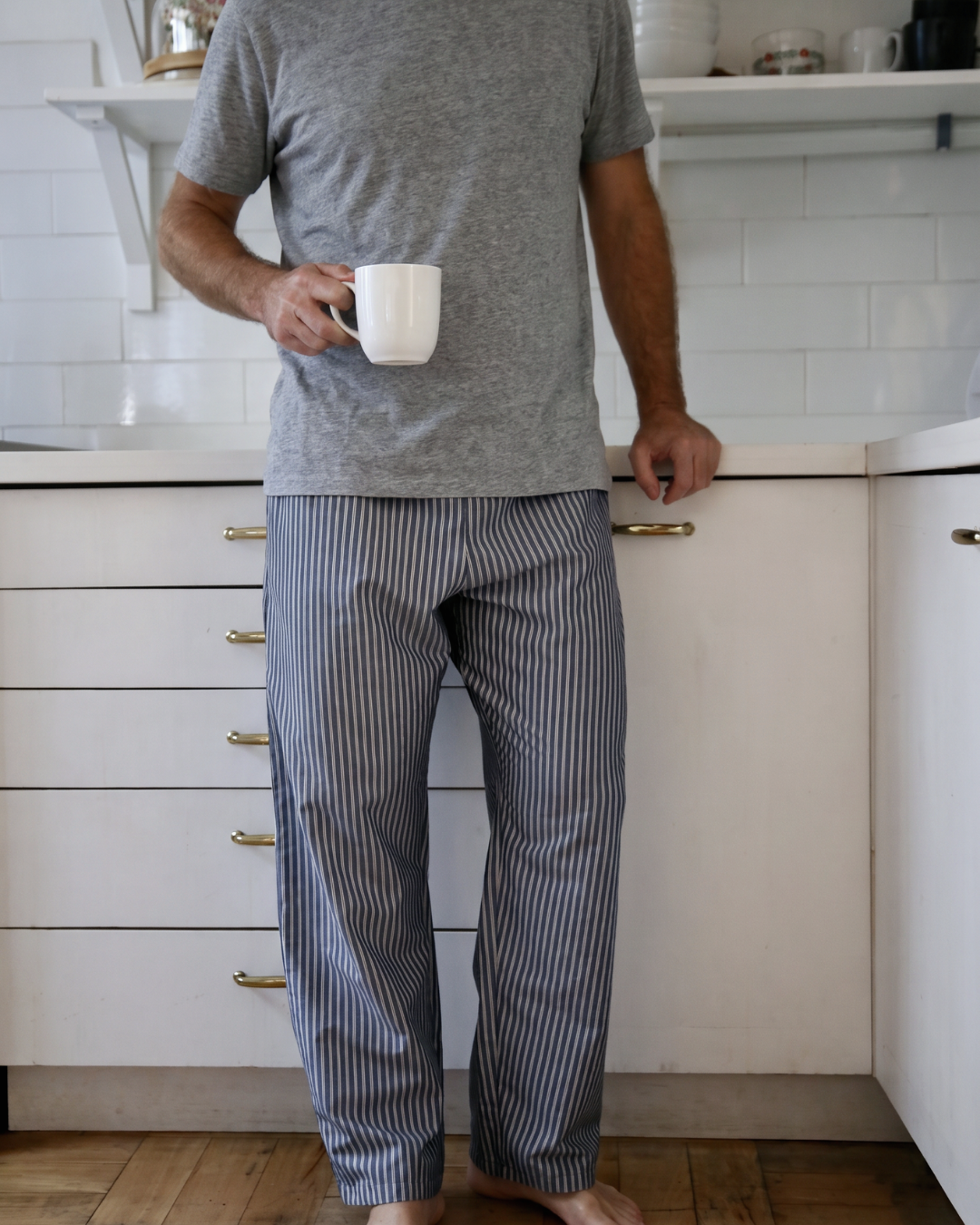 PIJAMA LARGO HOMBRE NEW STAR Manga Corta