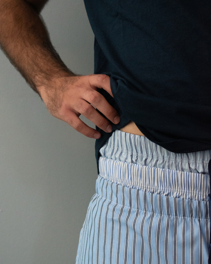 Pijama Largo Hombre Blue